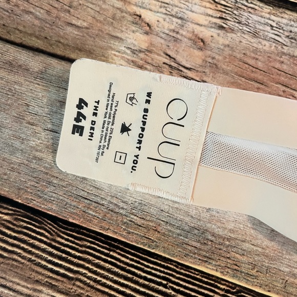 Cuup Beige The Demi Underwire Bra Size 44E - Picture 7 of 8